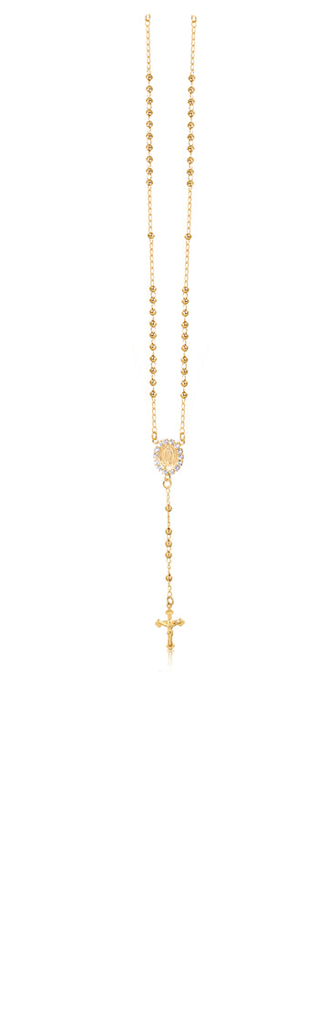 18K Gold Layered Oro Laminado Rosarie 71.0103/1-18